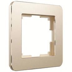 Изображение Рамка на 1 пост Platinum шампань W0012611